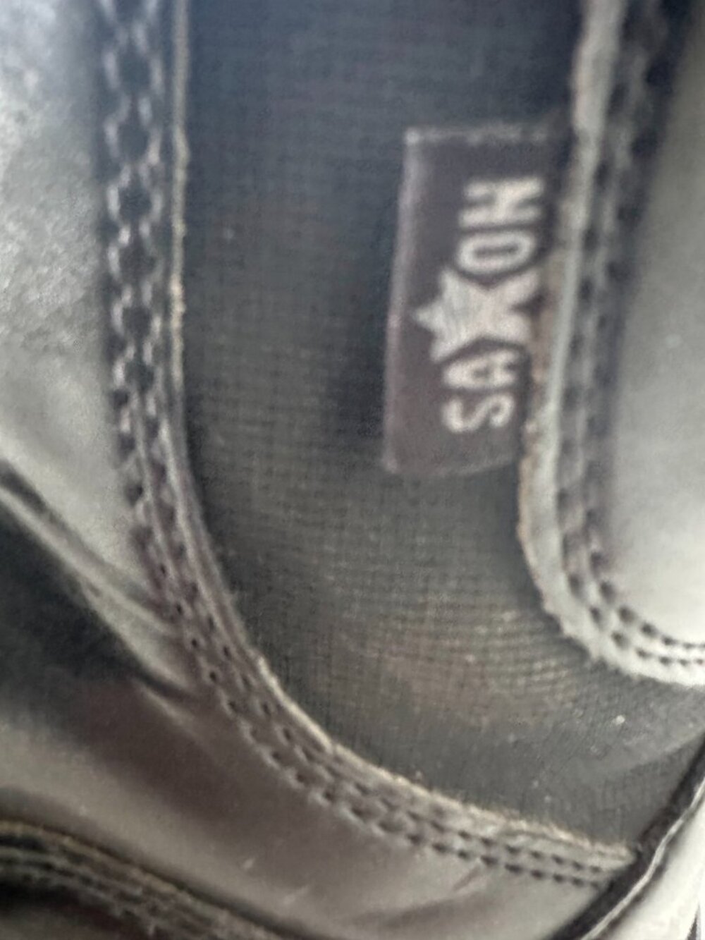 Saxon Black Riding Boots - Picture 5 of 6